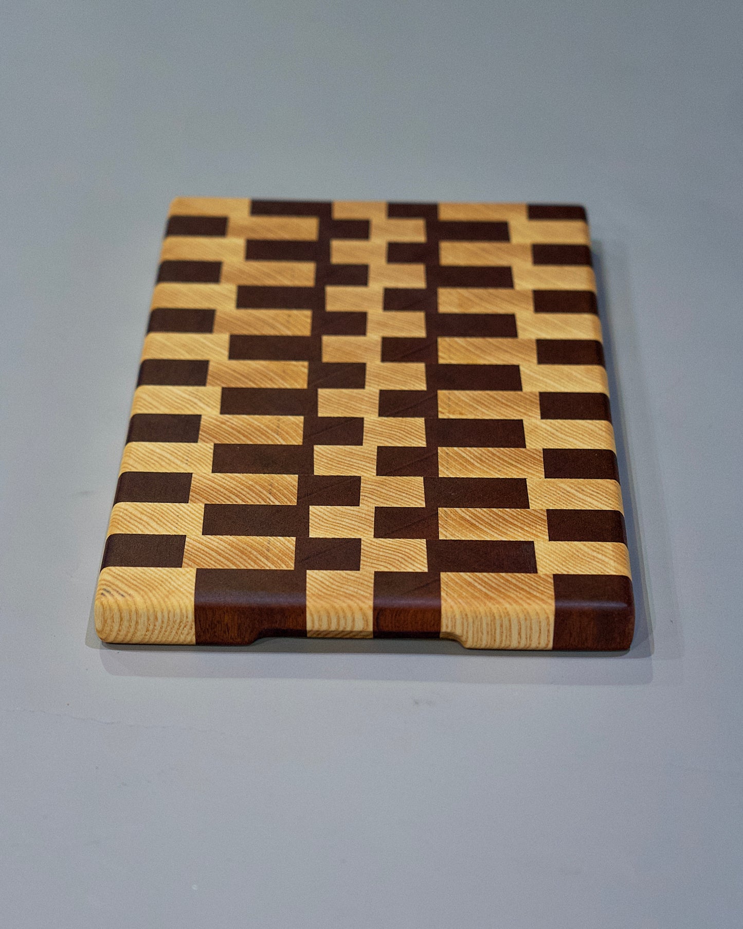 Planche à découper en bois de bout